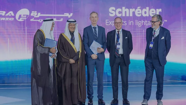 Schréder and Bahra Group announce a new joint venture for Saudi Arabia