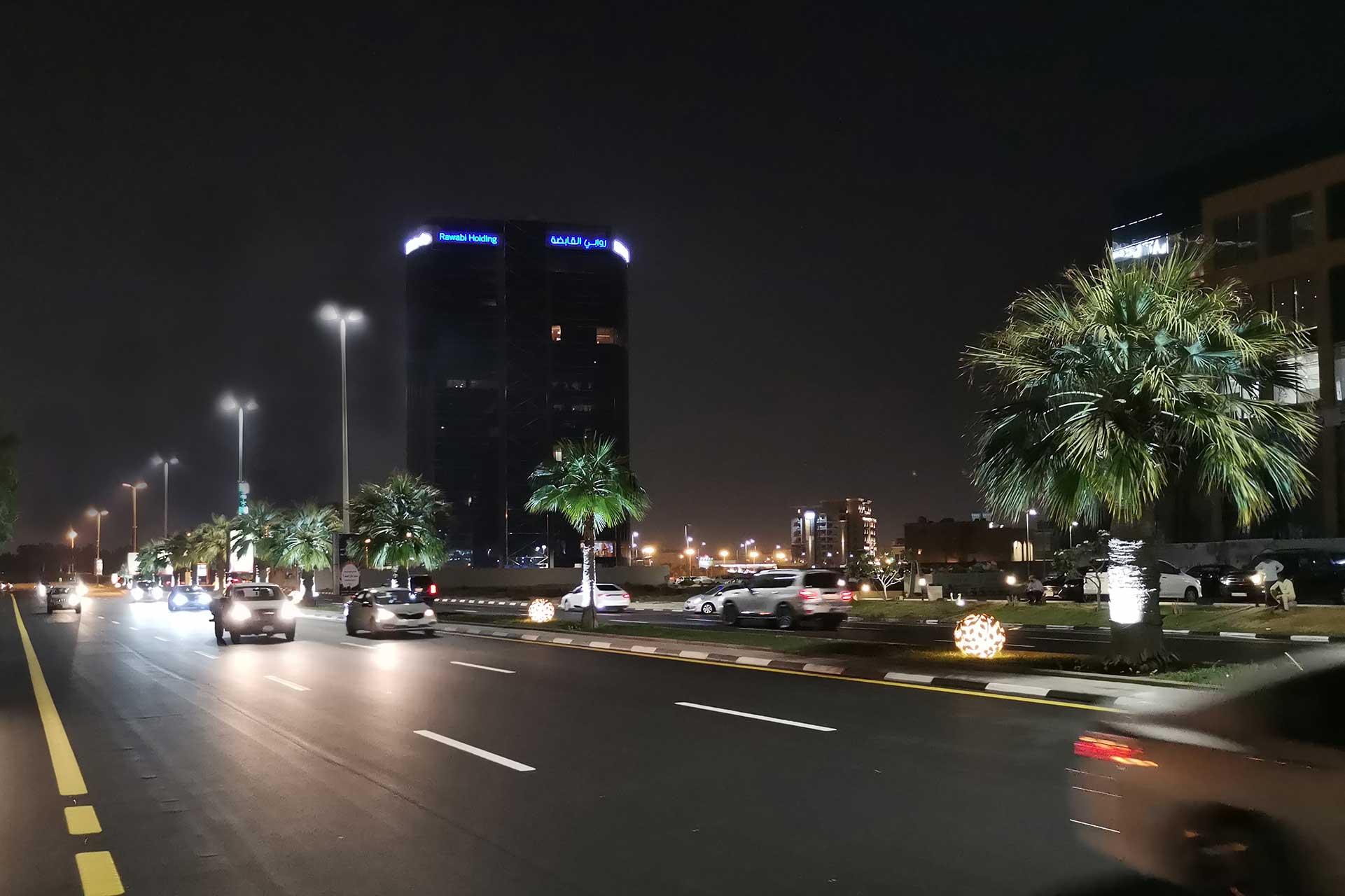 Avento lights the streets of Damman in Saudi Arabia ensuring a safe and sustainable environment